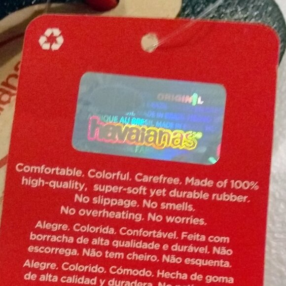 Havaianas Sylvester - NWT - Men's Flip Flops Size 11/12 - Looney Tunes! MSRP $26 - Picture 7 of 10